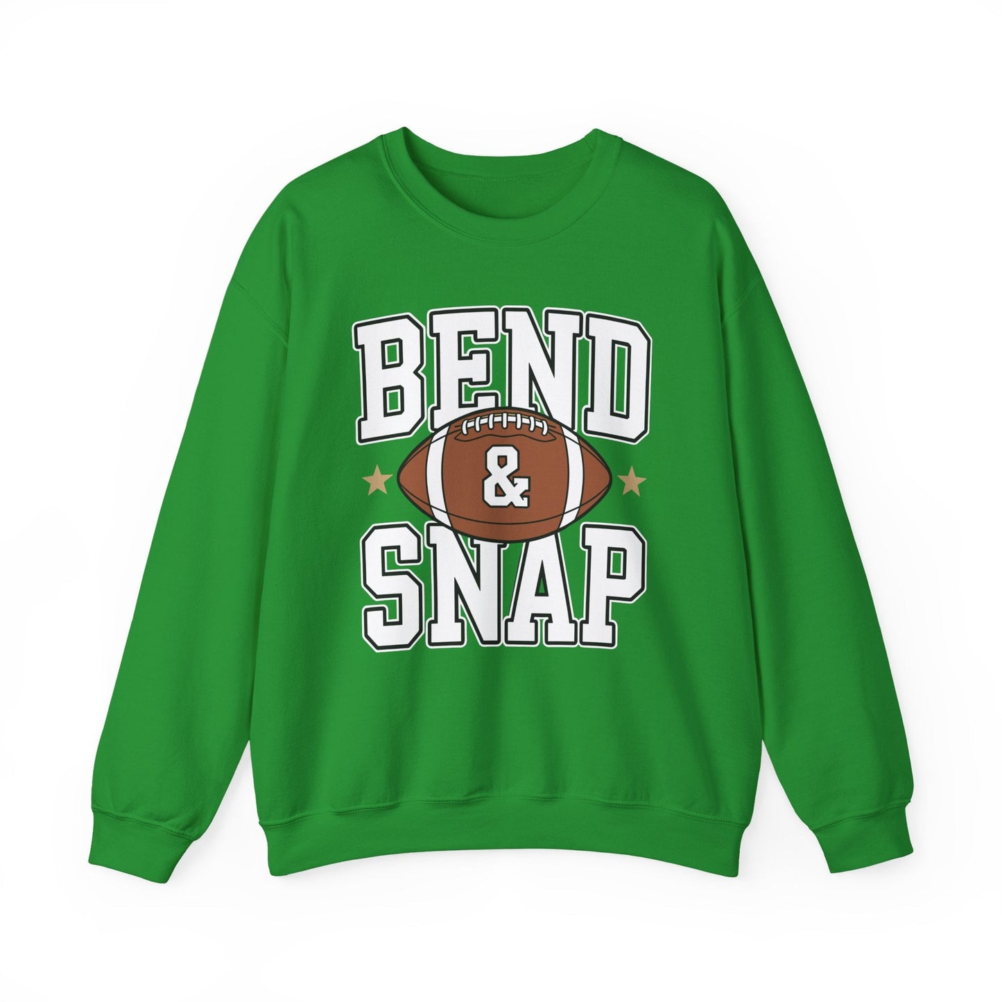 Funny Game Day Touchdown Season Cute Bend and Snap Football Sweatshirt