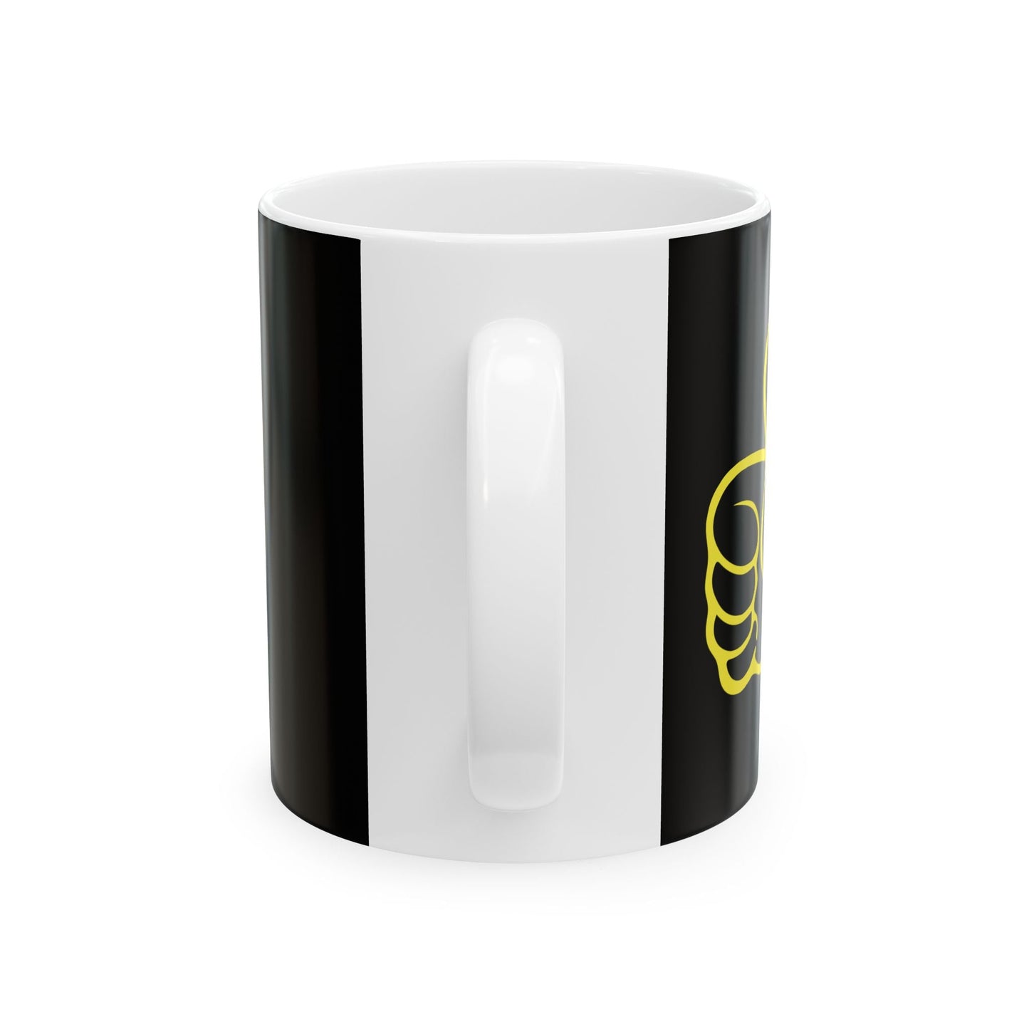 Funny Thumbs Up Emoji Graphic Mug Positive Vibes Coffee Mug