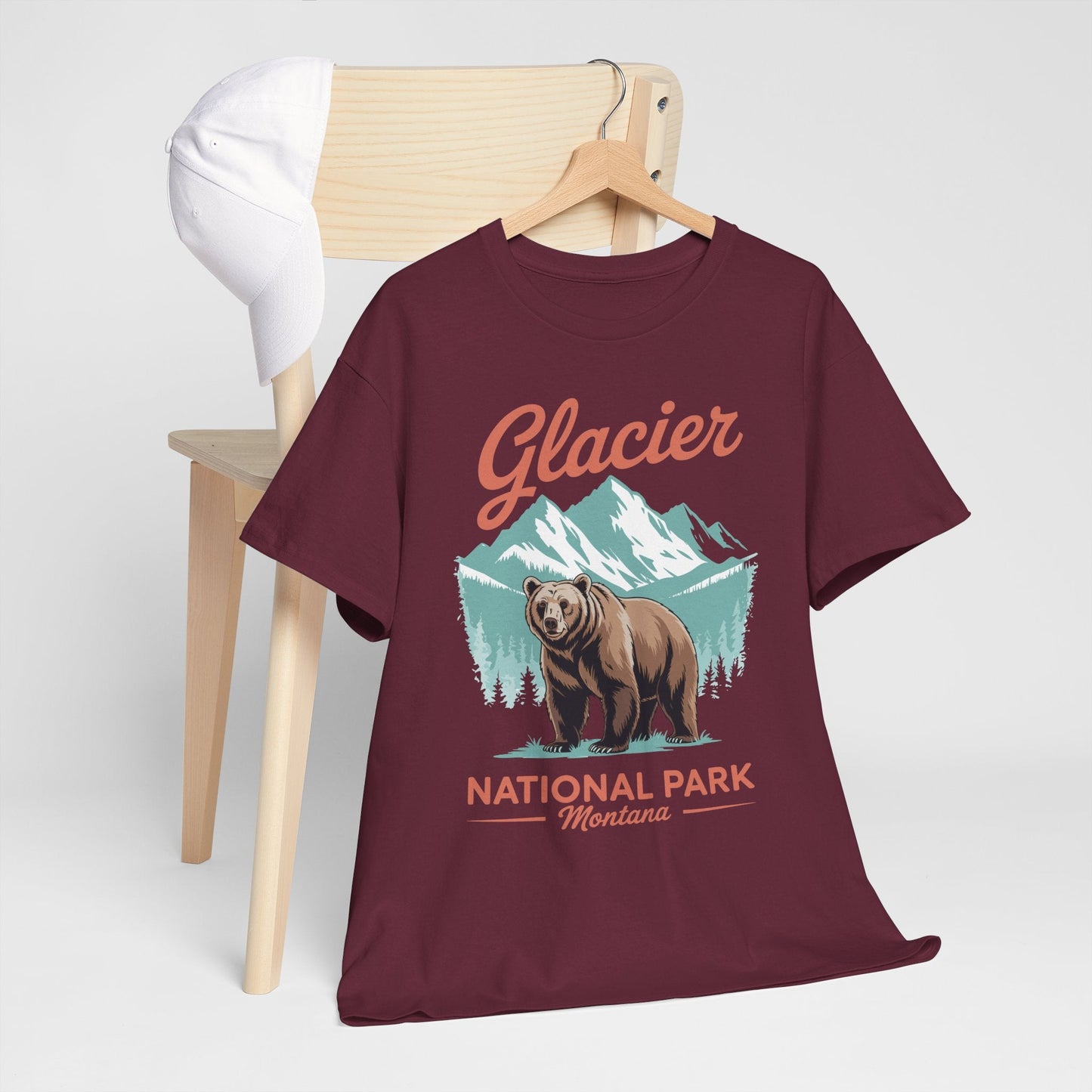 Glacier National Park retro T-Shirt