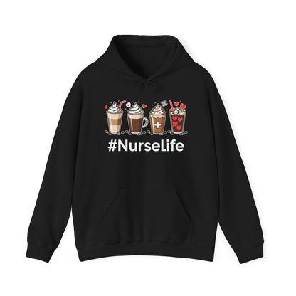 Nurse Life Funny Coffee Nurses Fuel Registered Nurse Medical Hoodie