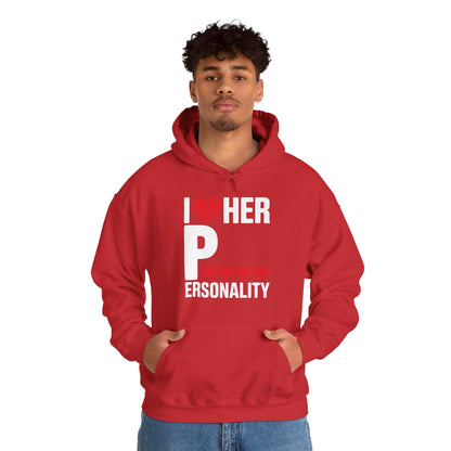 Funny Valentine's Day Couple Matching I Love Her Personality Hoodie