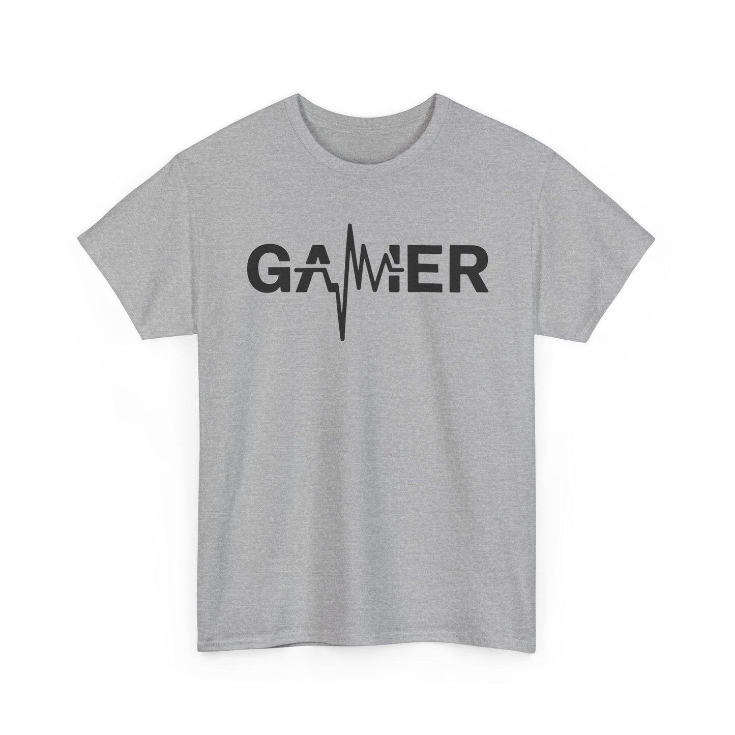 Gamer Heartbeat Video Games Graphic T-Shirt