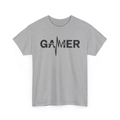 Gamer Heartbeat Video Games Graphic T-Shirt