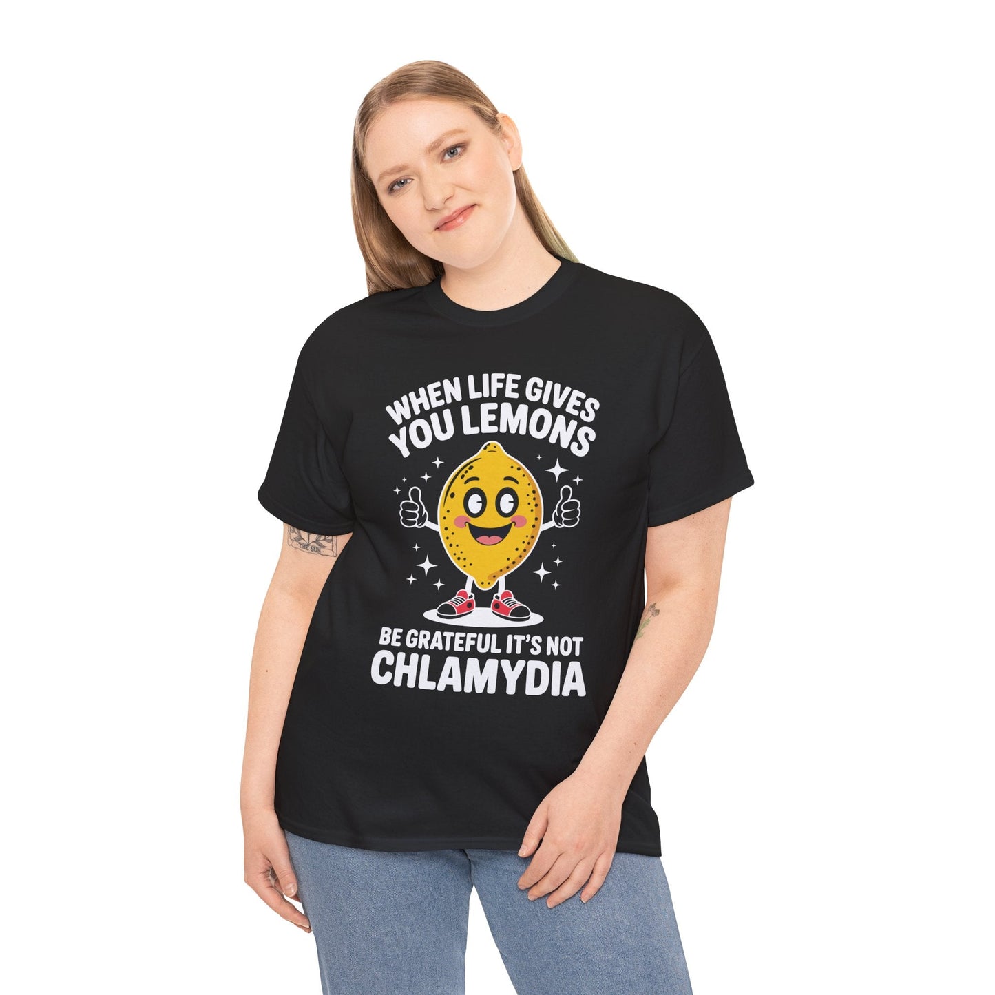 Lemons and Chlamydia Absurd Offensive Meme Sarcastic Edgy T-Shirt