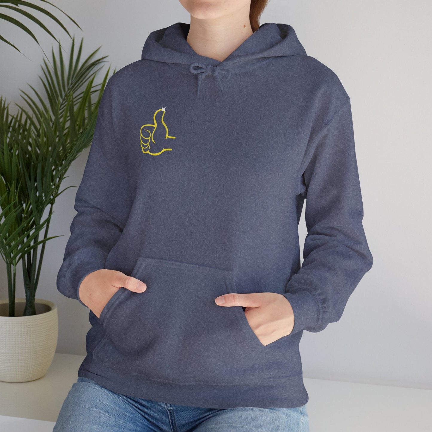 Thumbs Up Hoodie for Men Women