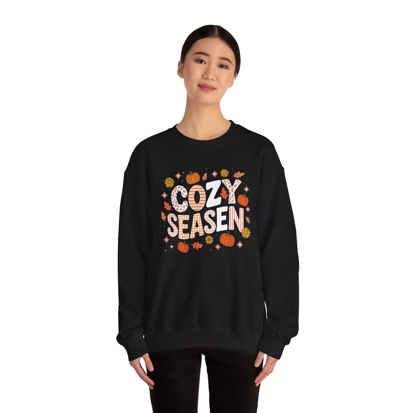 Season Autumn Fall Vibes Halloween Thanksgiving Pumpkin Sweatshirt
