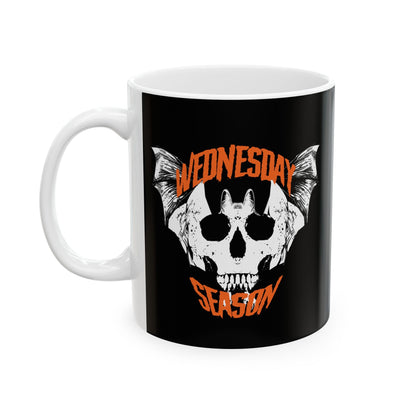 Wednesday Season Vibes Embrace the Midweek Mood Coffee Mug