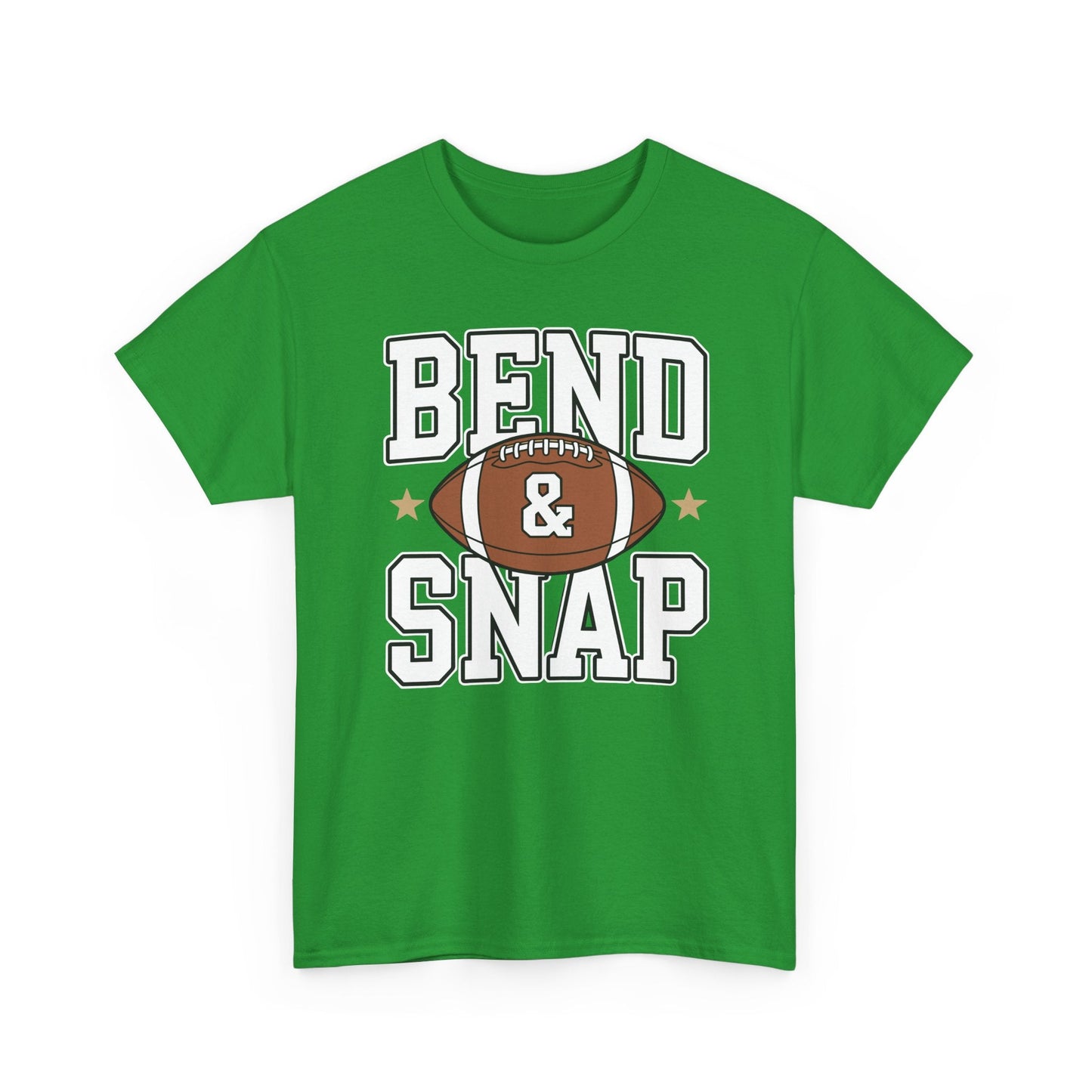 Funny Game Day Touchdown Season Cute Bend and Snap Football T-Shirt