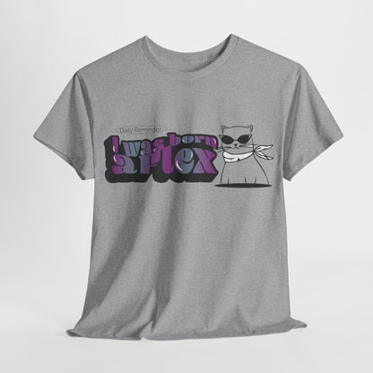 I Was Born A Flex Funny Confidence Quote T-Shirt