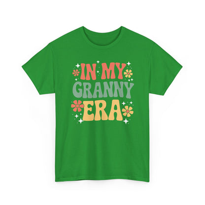 In My Granny Era Funny Sarcastic Groovy Retro Mothers Day T-Shirt