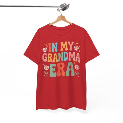 In My Grandma Era Funny Sarcastic Groovy Retro Mothers Day T-Shirt