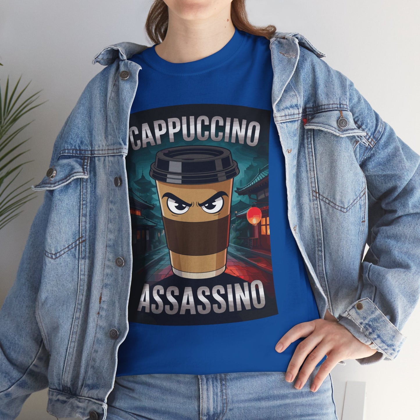 Cappuccino Assassino Coffee Lovers Italian Brainrot Meme T-Shirt