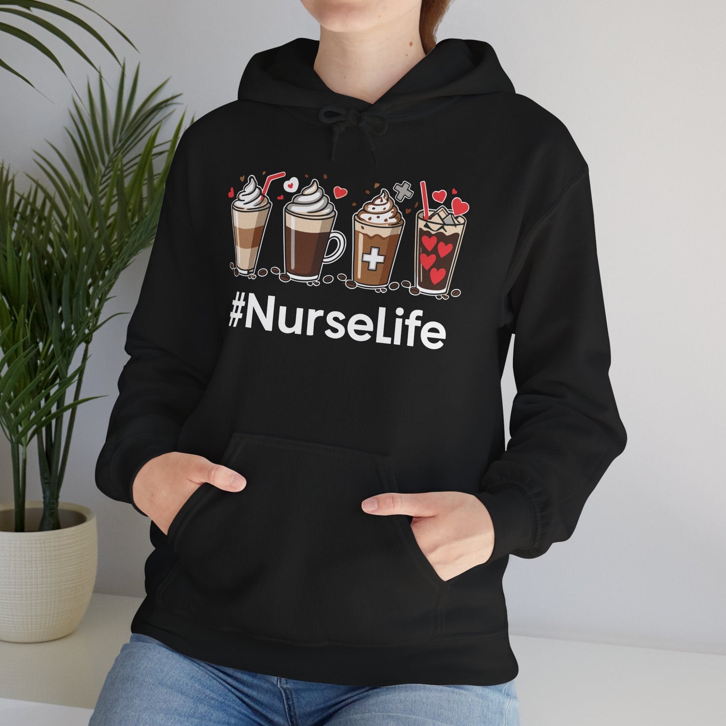 Nurse Life Funny Coffee Nurses Fuel Registered Nurse Medical Hoodie