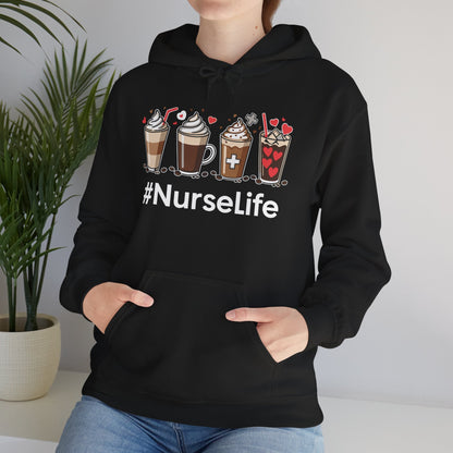 Nurse Life Funny Coffee Nurses Fuel Registered Nurse Medical Hoodie
