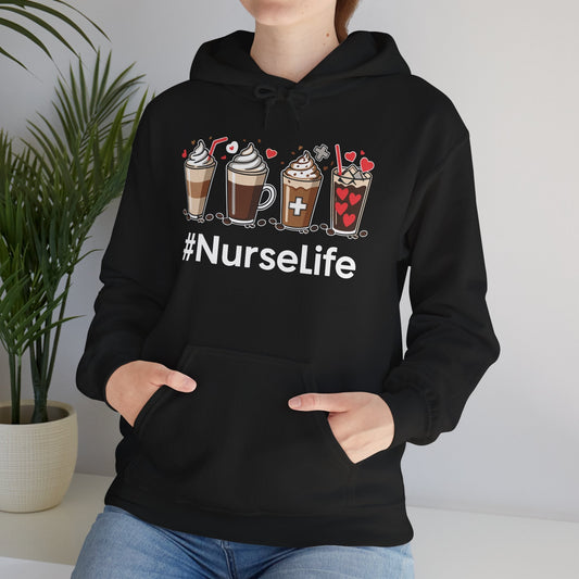 Nurse Life Funny Coffee Nurses Fuel Registered Nurse Medical Hoodie