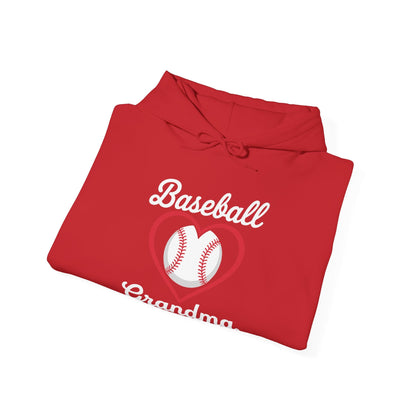 Hoodie Baseball Grandma Heart Design Mother's Day Gift