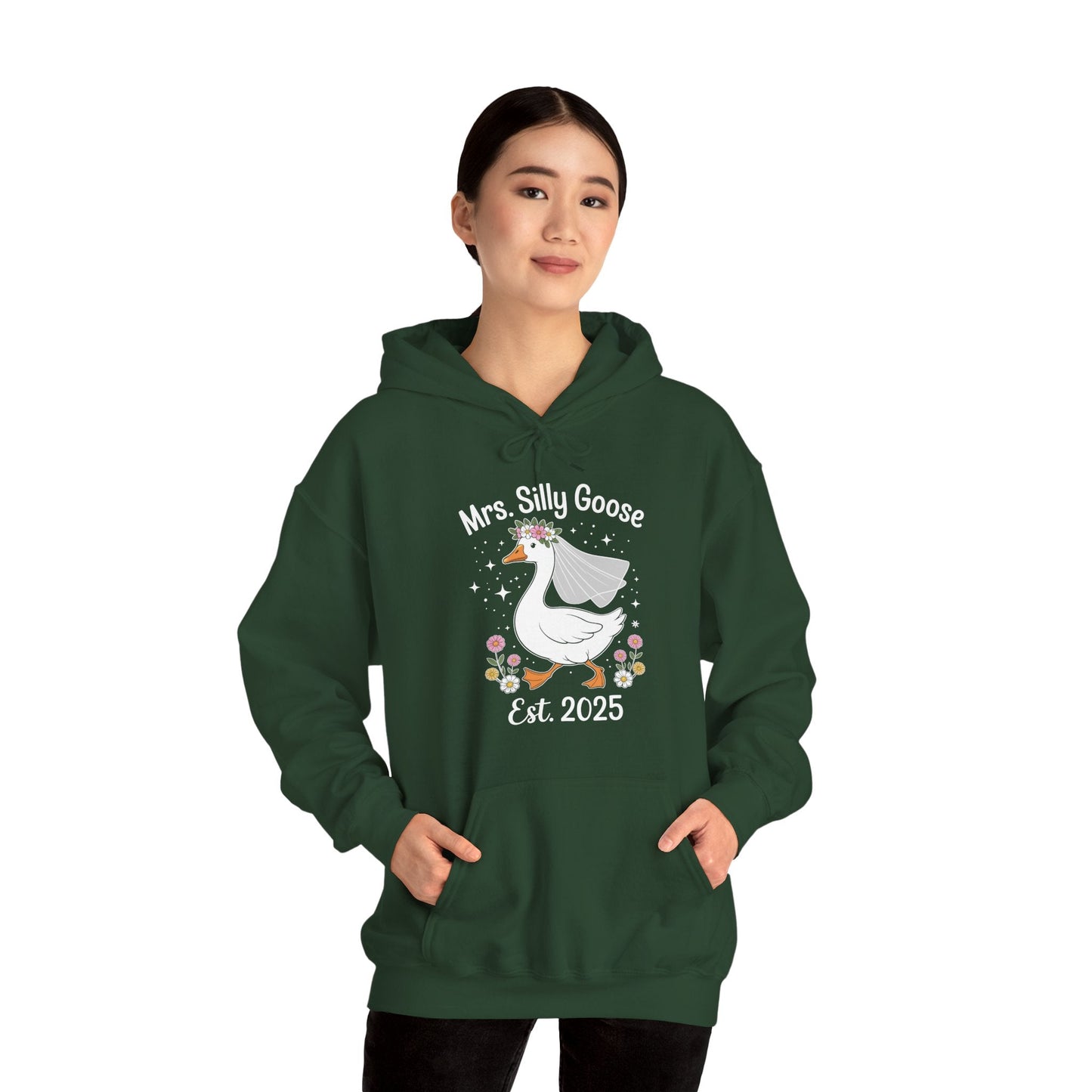 Mrs. Silly Goose Couple Matching Wedding Funny Bride to Be Hoodie