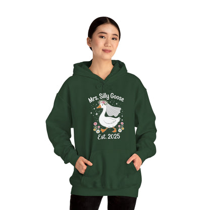 Mrs. Silly Goose Couple Matching Wedding Funny Bride to Be Hoodie