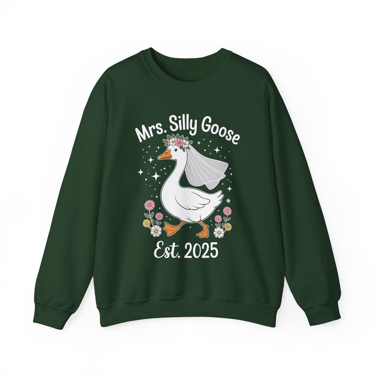 Mrs. Silly Goose Couple Matching Wedding Funny Bride to Be Sweatshirt