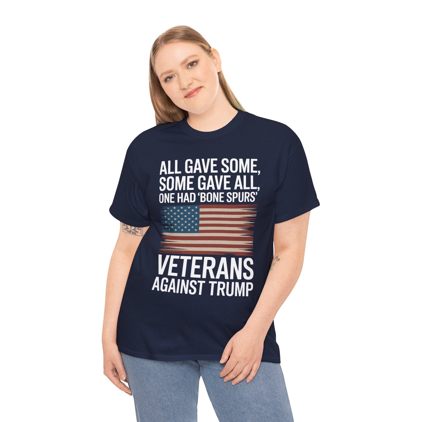 Veterans Against Trump Anti Trump Political Protest T-Shirt