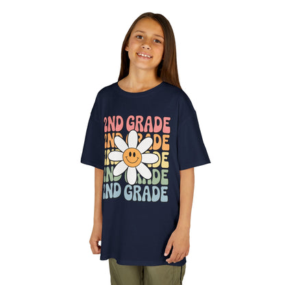 Groovy 2nd Grade Back To School First Day of Second Grade T-Shirt