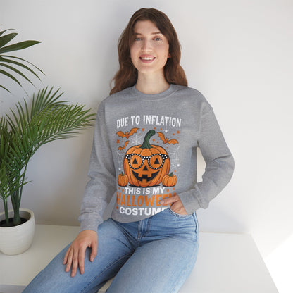 Pumpkin Halloween Costume Men Women Funny Halloween 2025 Sweatshirt