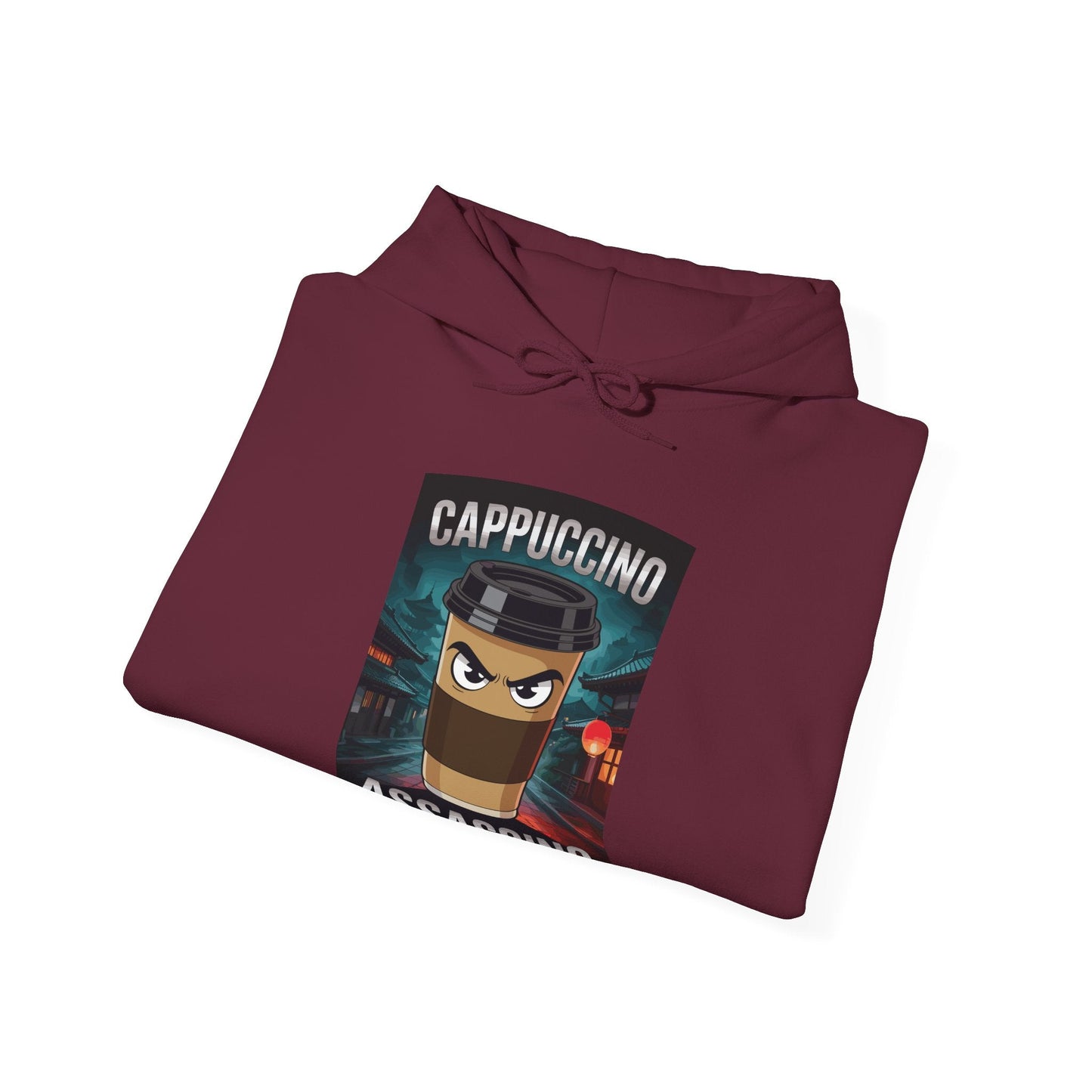 Cappuccino Assassino Coffee Lovers Italian Brainrot Meme Hoodie