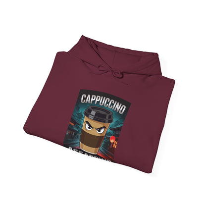 Cappuccino Assassino Coffee Lovers Italian Brainrot Meme Hoodie