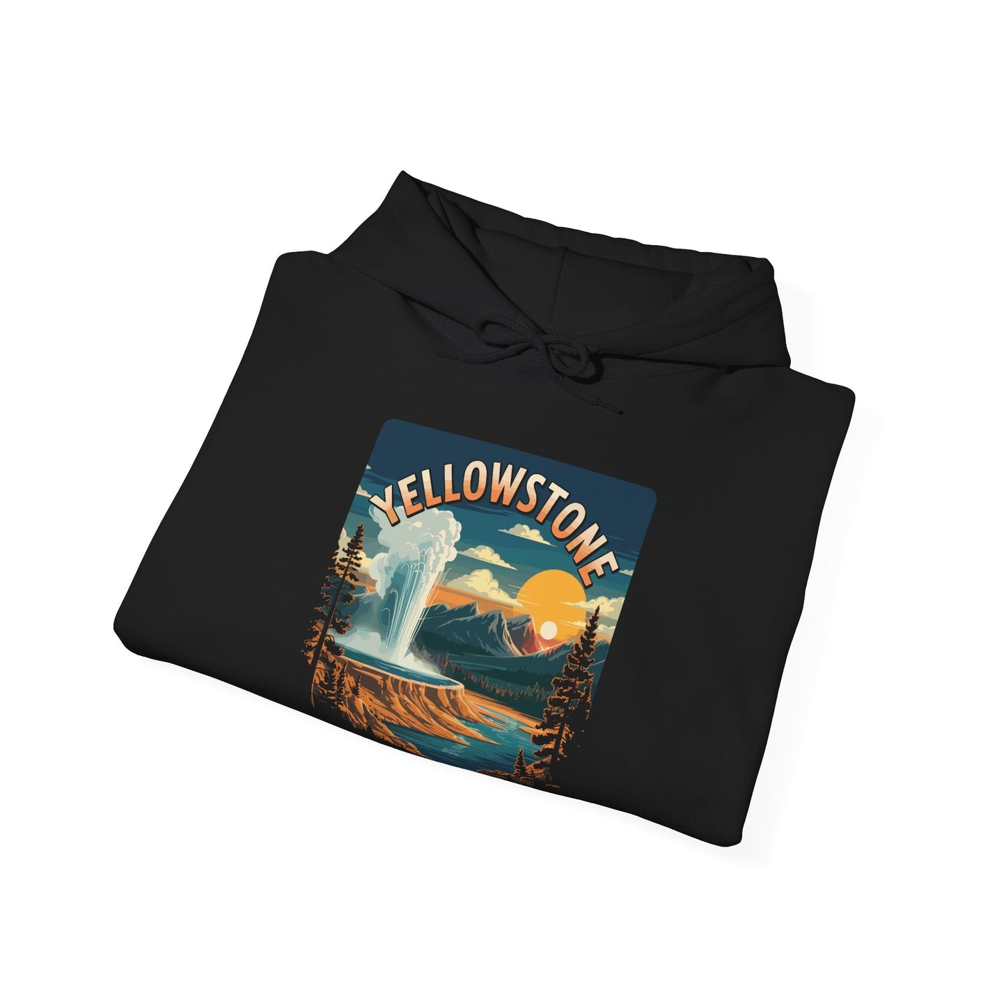 Yellowstone Family Road Trip 2025 National Park Outdoor Hoodie