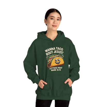 Wanna Taco Bout Jesus Cinco de Mayo Christian Hoodie Men Women