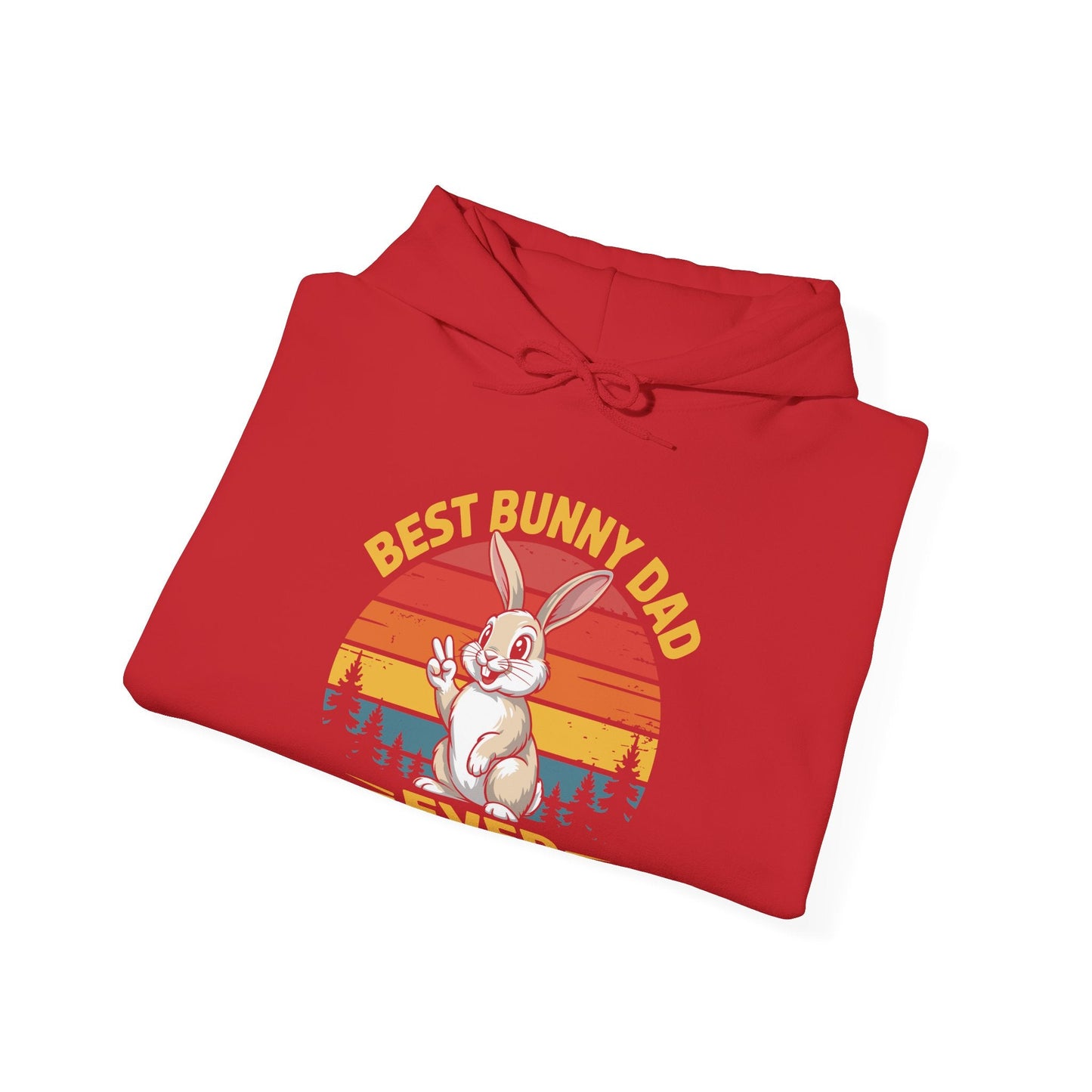 Best Bunny Dad Ever Funny Rabbit Lover Dad Gift Hoodie for Pet Owners