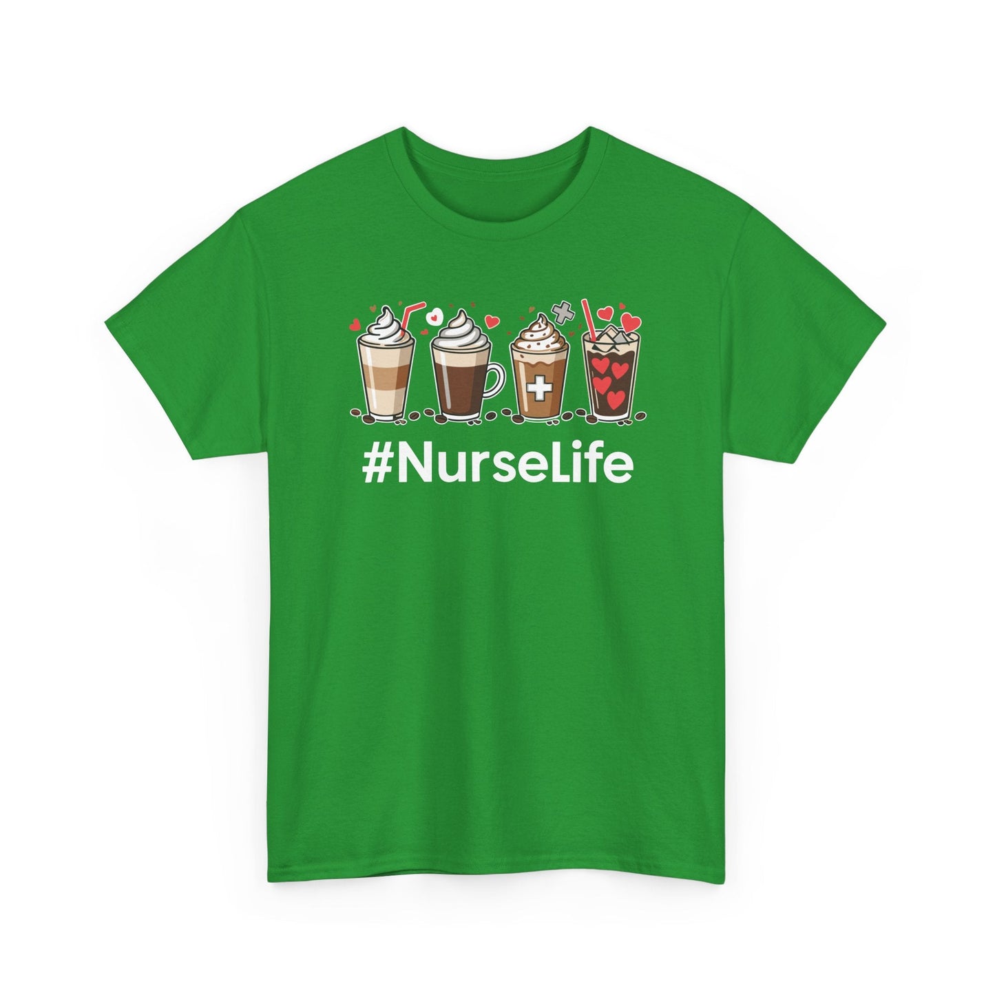 Nurse Life Funny Coffee Nurses Fuel Registered Nurse Medical T-Shirt