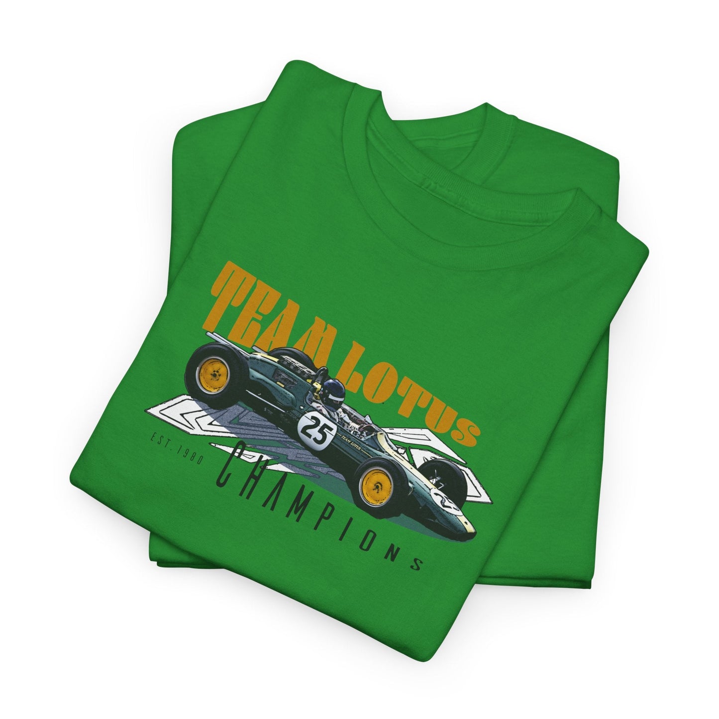 Team Lotus Champion Car T-Shirt Celebrate Racing Legacy and Speed