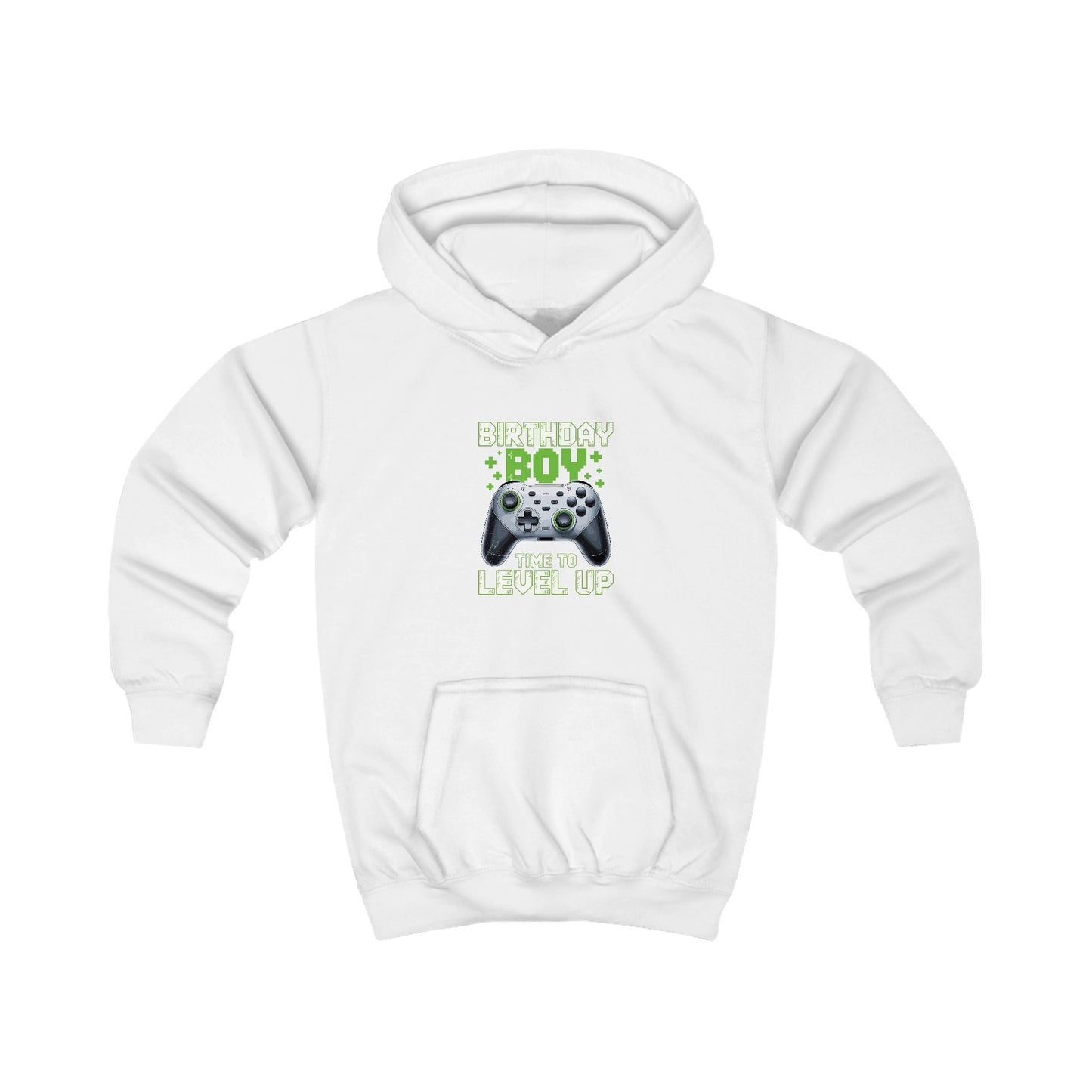 Level Up Birthday Boy Video Game Hoodie