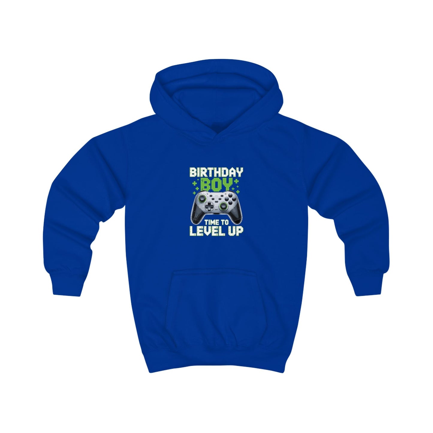 Level Up Birthday Boy Video Game Hoodie