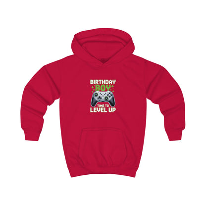 Level Up Birthday Boy Video Game Hoodie