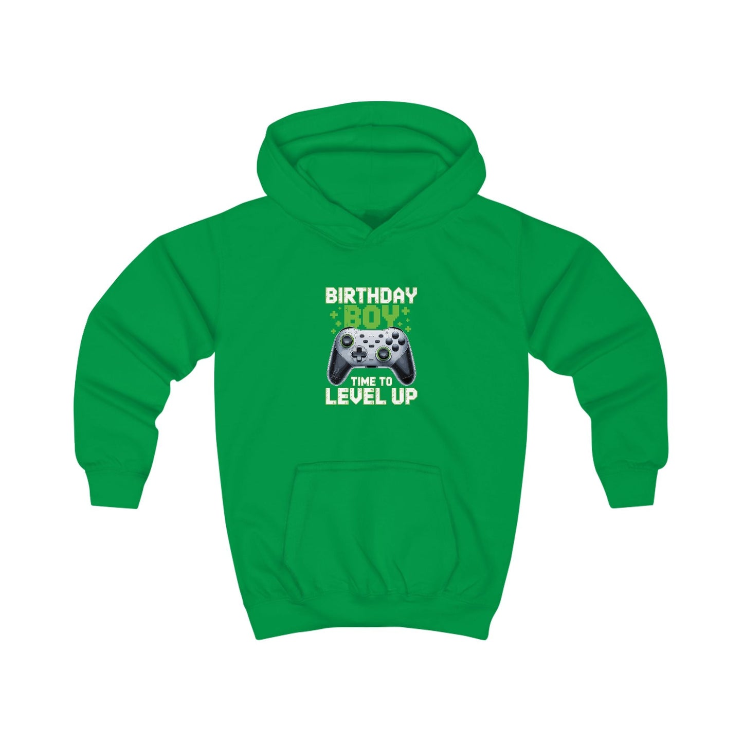 Level Up Birthday Boy Video Game Hoodie