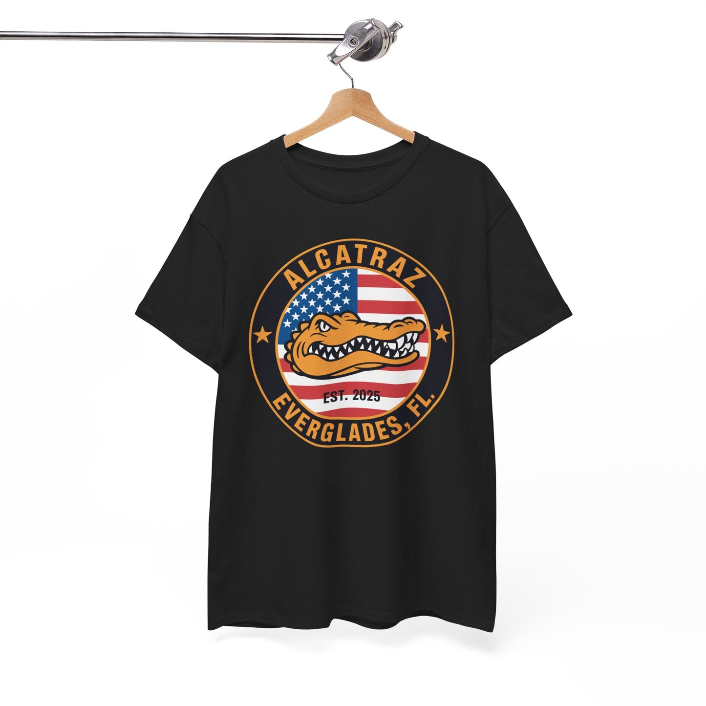 Retro Alcatraz Everglades FL EST 2025 T-Shirt