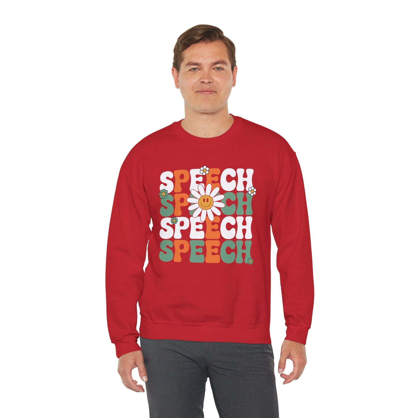 Speech Therapy Retro Speech Language Pathologist Therapist Sweatshirt
