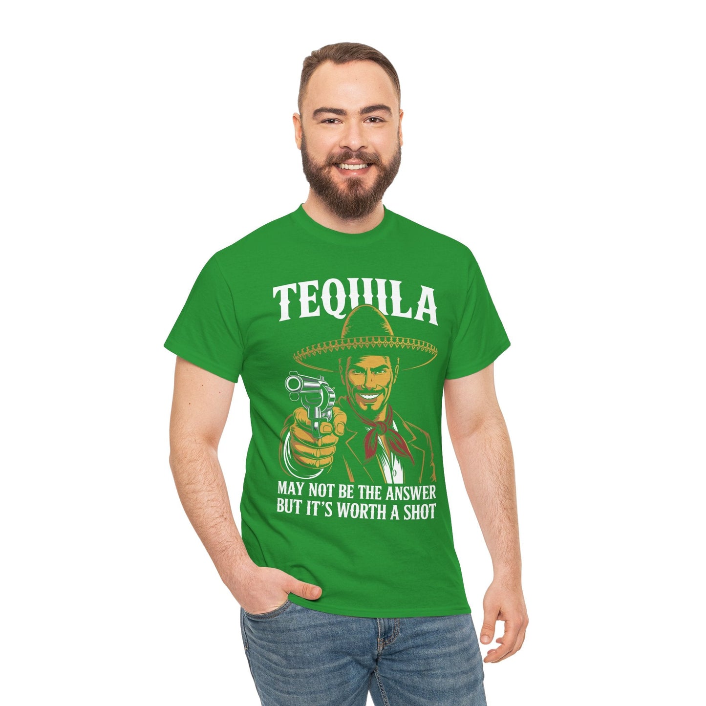 Tequila May Not Be The Answer But It's Worth A Shot T-Shirt