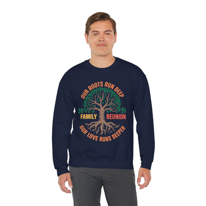 Retro Family Reunion Party 2025 Sweatshirt