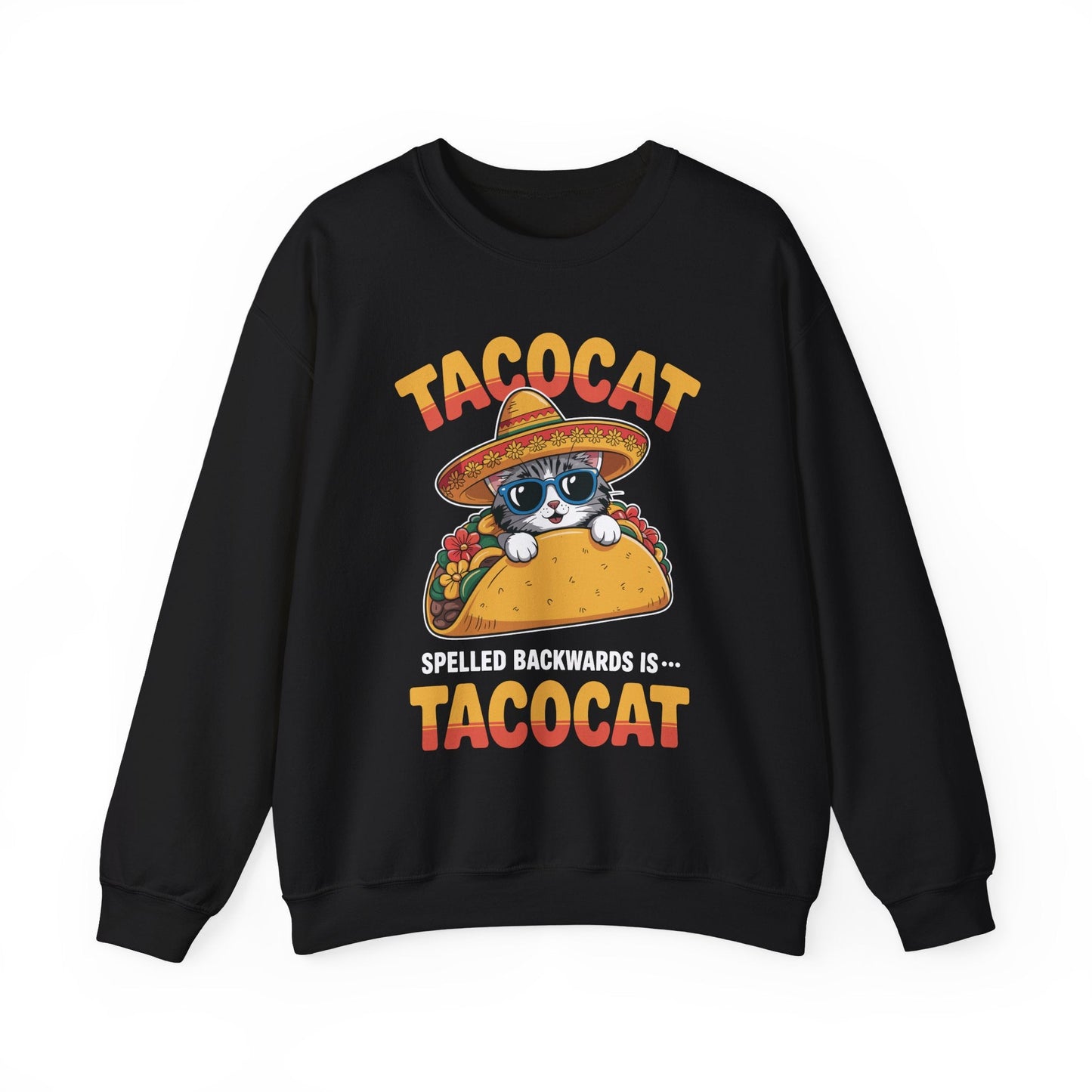 Tacocat Spelled Backwards Taco Cat Cinco De Mayo T-Shirt Men Women
