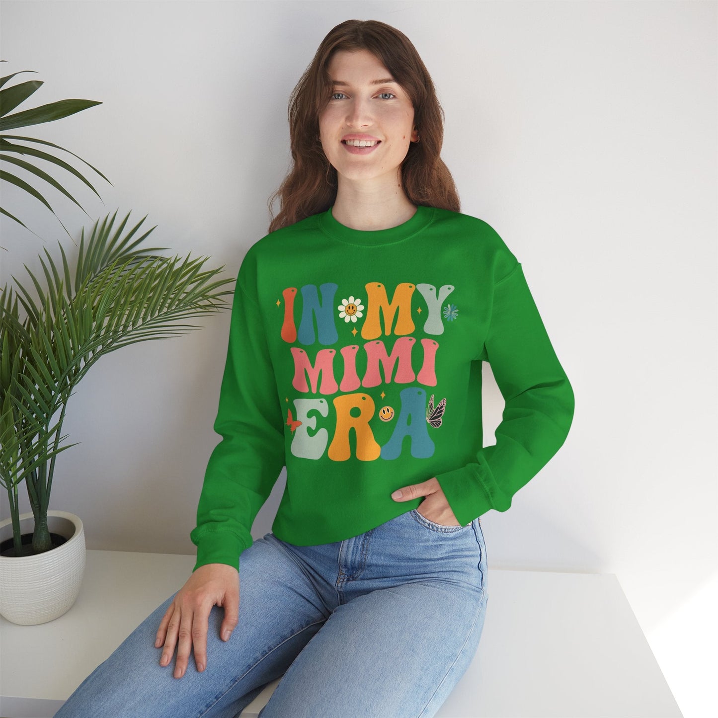 Groovy In My Mimi Era Mom Grandma Mothers Day Sweatshirt