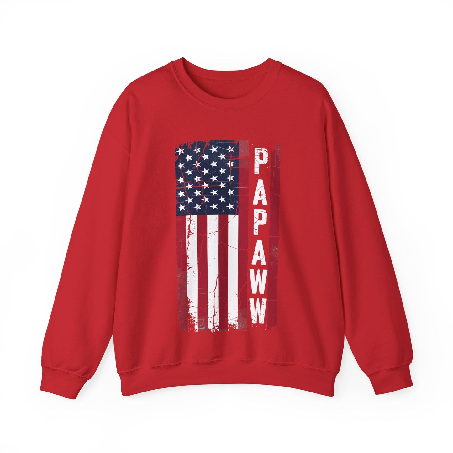 Papaw Grandpa US American Flag Shirt Grandfather Day Sweatshirt