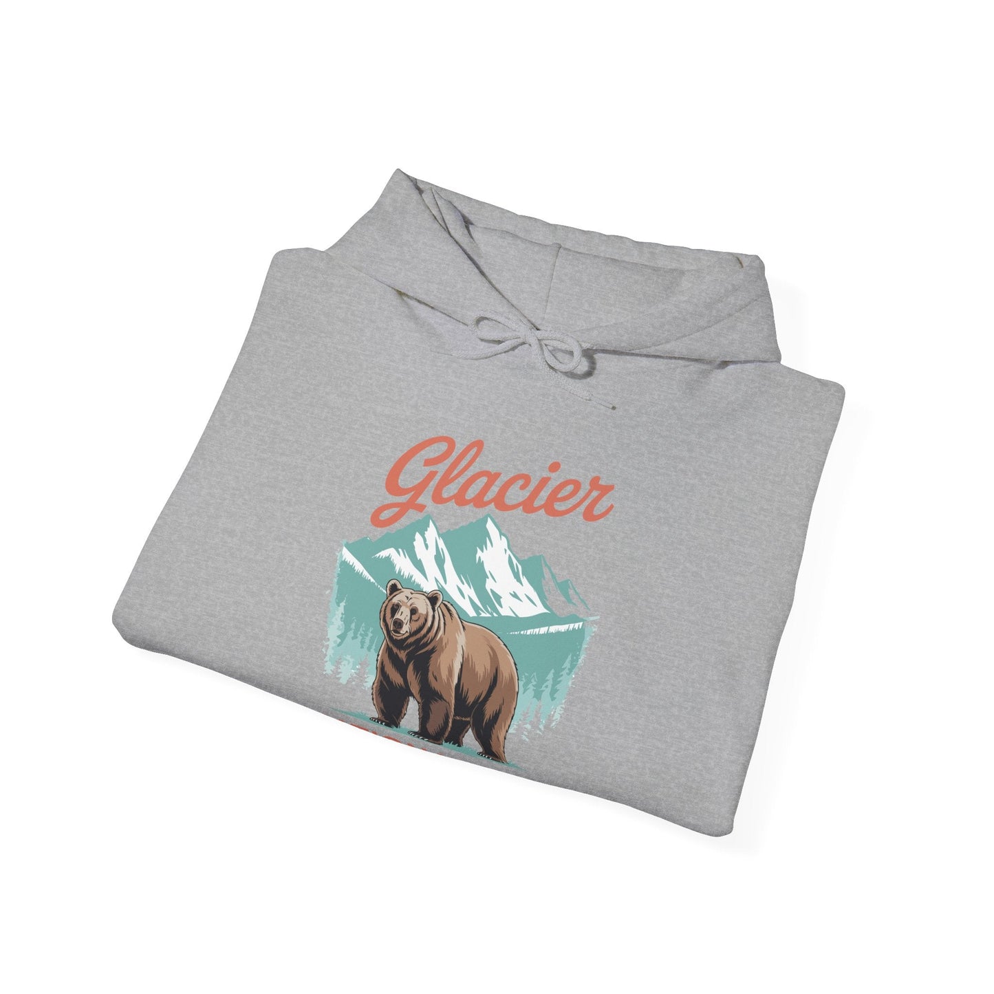 Glacier National Park retro Hoodie