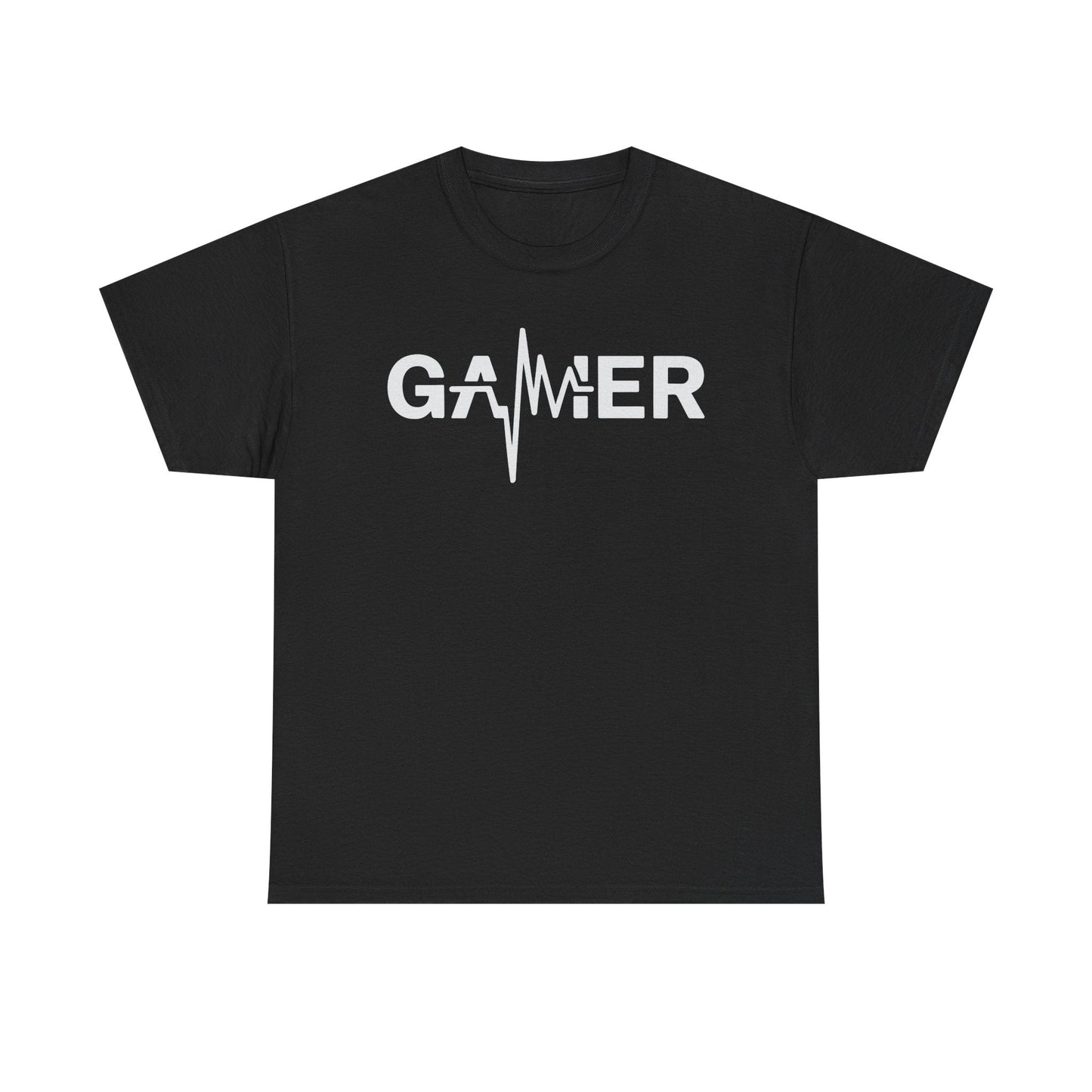 Gamer Heartbeat Video Games Graphic T-Shirt