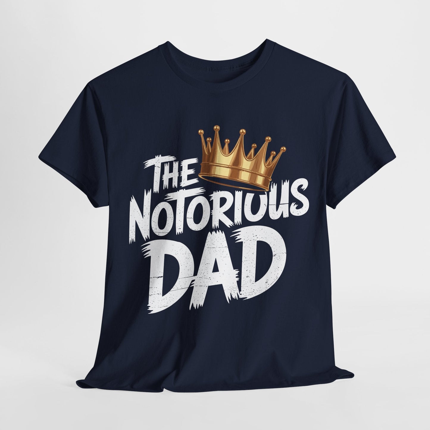 Old School Funny Hip Hop Fathers Day Notorious Dad T-Shirt
