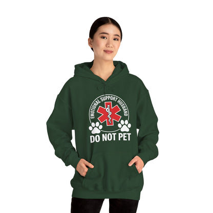 Emotional Support Husband Do Not Pet Hoodie