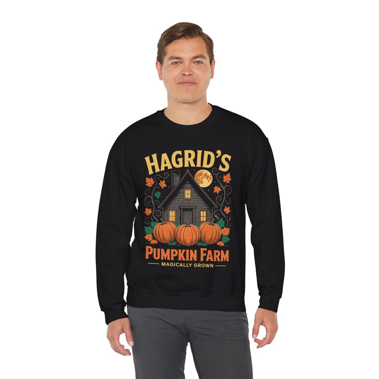 Hagrids Pumpkin Farm Spooky Season Halloween Fun Sweatshirt