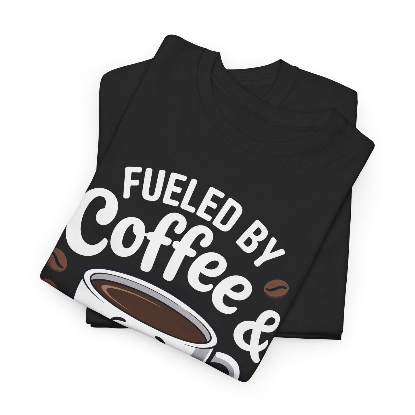 Funny Coffee Lover Fueled by Coffee And Kindness T-Shirt